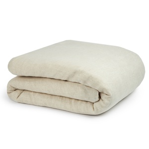 Bettbezug 100x140cm LIN FRANCAIS Nobodinoz Greige