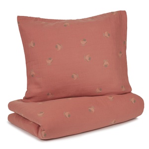 Bettbezug 100x140cm WABI SABI Nobodinoz Blossom Rosewood