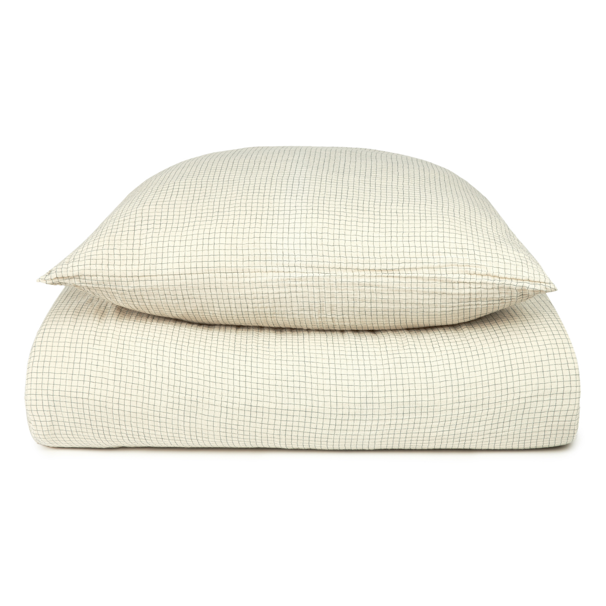 Bettbezug 100x140cm WABI SABI Nobodinoz blue grid