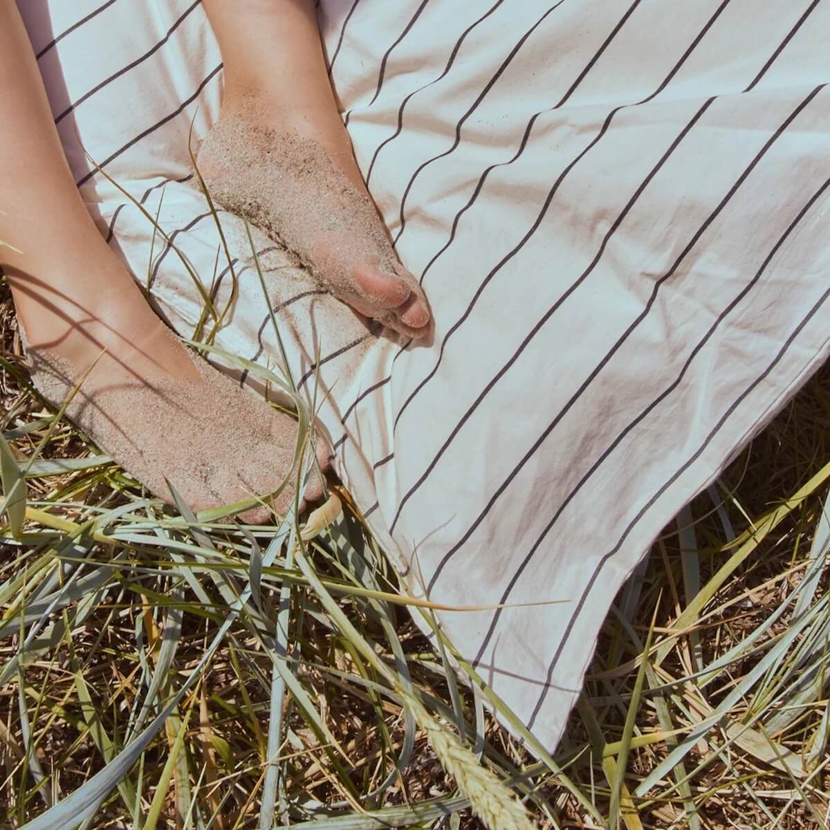 Bettbezug 140x200-63x63cm Dear April Sail Stripes