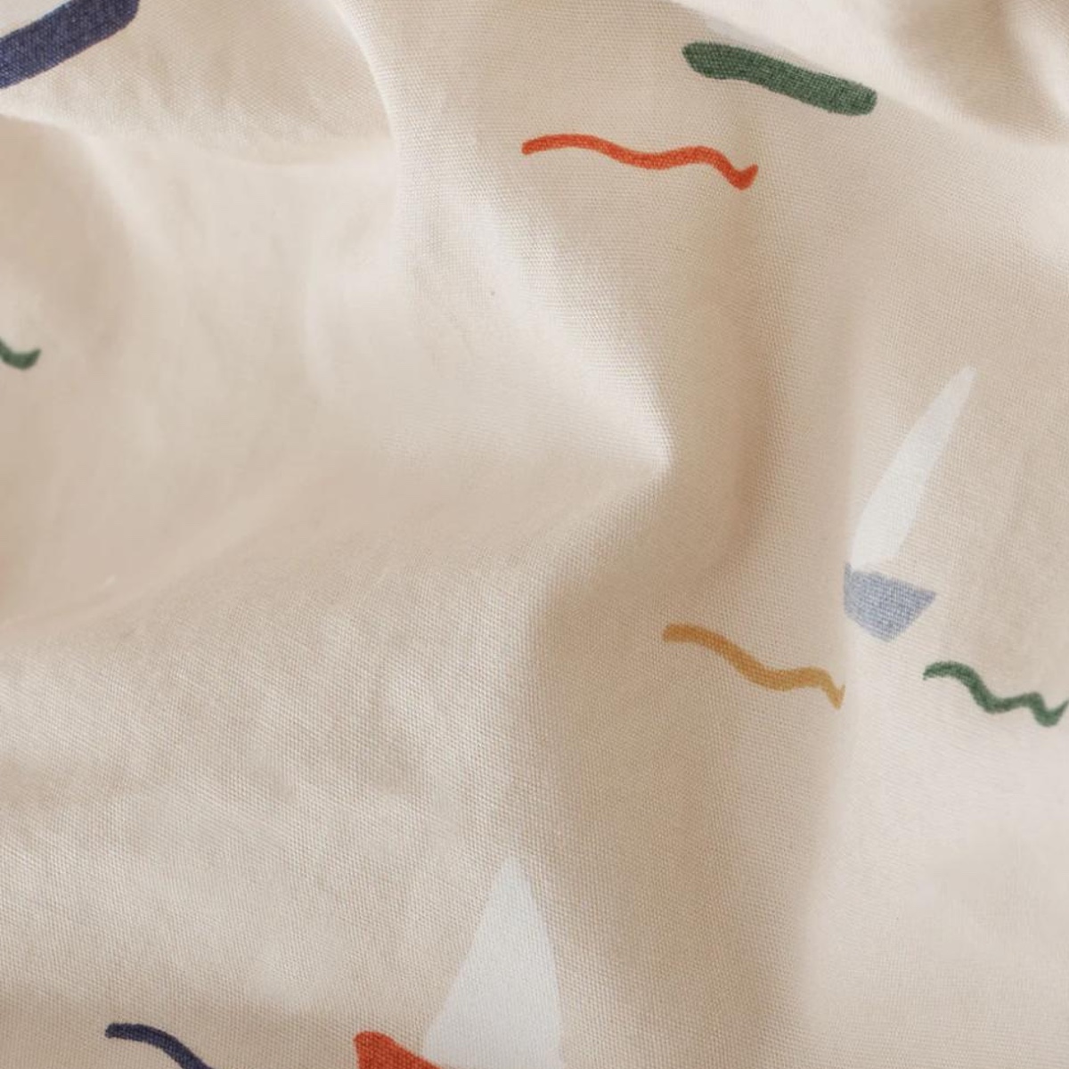 Bettbezug Junior 100x135-40x60cm JOHA Dear April Pond Boats