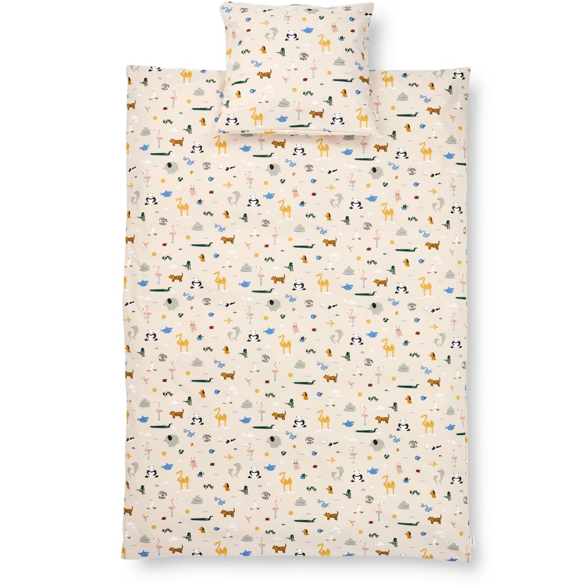 Bettbezug junior INGEBORG Around the world Liewood sandy