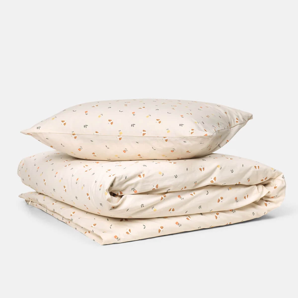 Bettdeckenbezug 140x200-63x63cm Liebe April-Singvögel