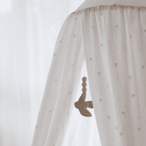 Betthimmel VOISEAUX off-white Nanami 