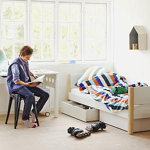 Bettkasten 2 Stk. 90x200cm WHITE Flexa weiß