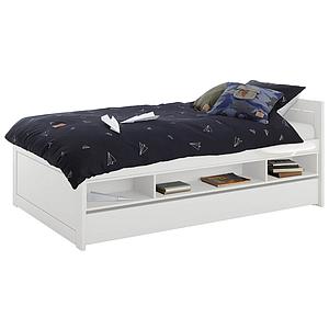 Bettkasten auf Rollen 120x200cm Lifetime whitewash