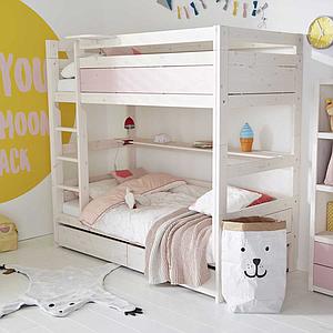 Bettkasten für Basisbett klein Lifetime weiß