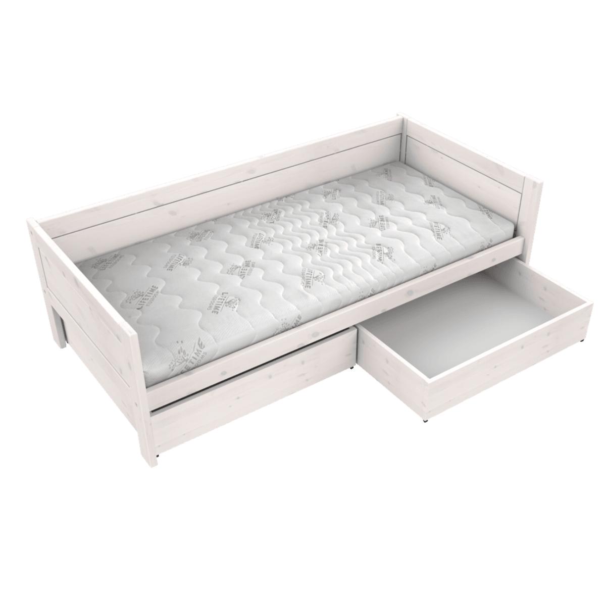 Bettkasten für Basisbett Lifetime whitewash