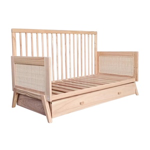 Bettschublade 70x140cm MARELIA HOLZ Theo Bebe natürlich