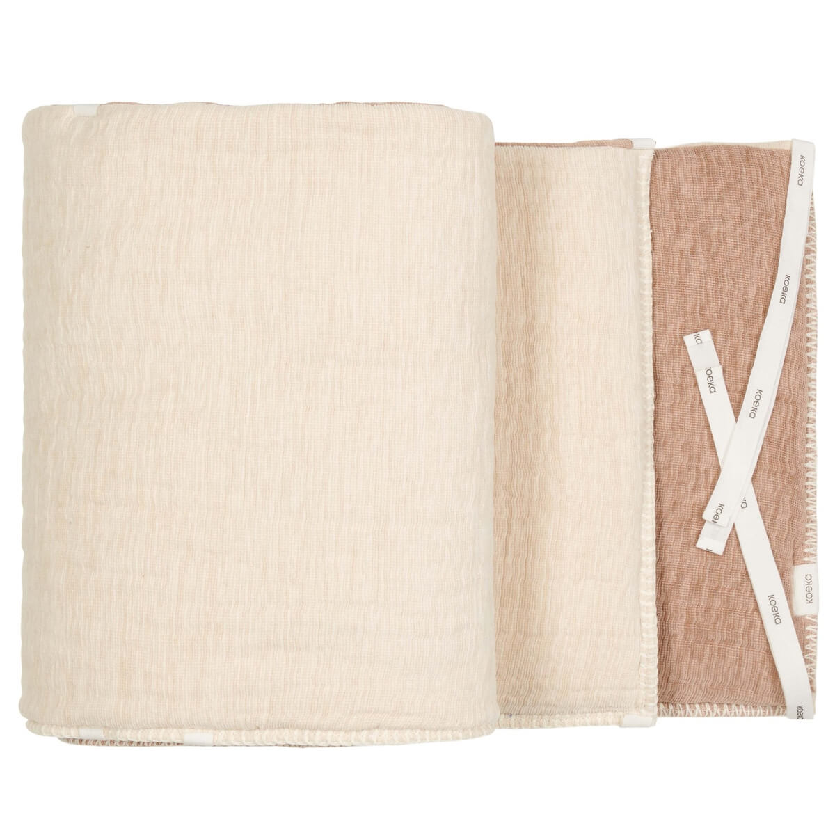 Bettumrandung RIVOLI 180x30cm Koeka warm white caffe