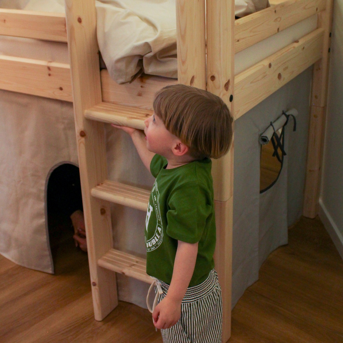 Bettvorhang DAWN Flexa warm gray