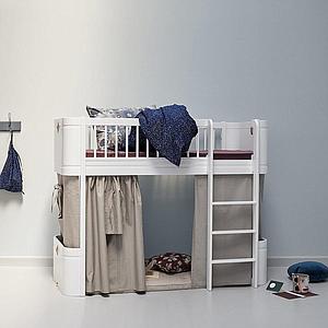 Bettvorhang WOOD MINI+ Oliver Furniture Natur