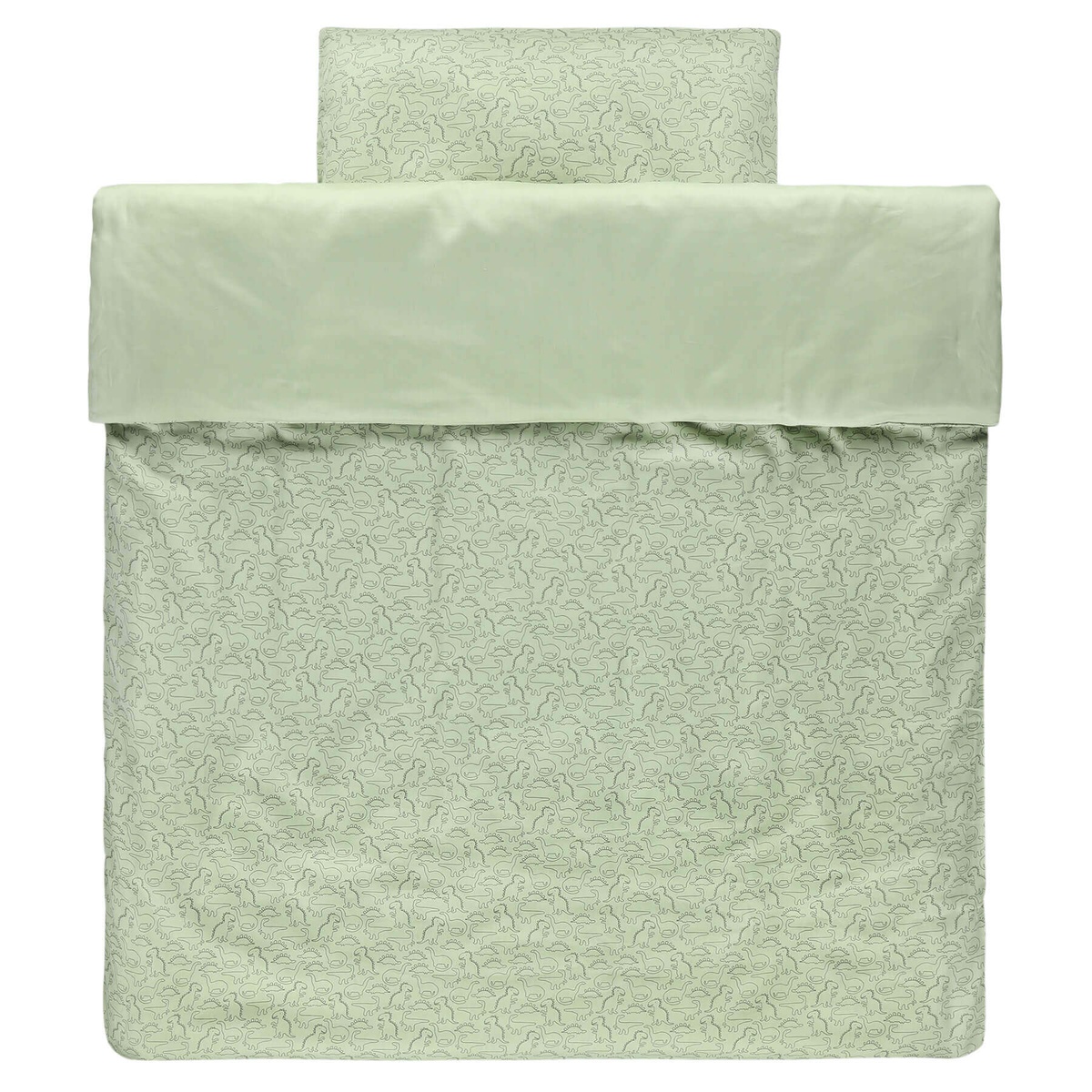Bettwäsche 135x100cm Daring Dino Trixie