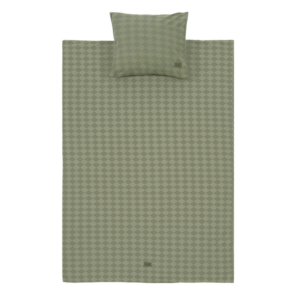 Bettwäsche VIBES 100x140cm Nobodinoz Green Harelquin