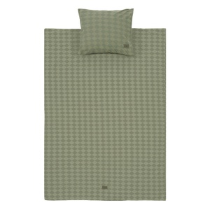 Bettwäsche VIBES 100x140cm Nobodinoz Green Harelquin