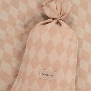 Bettwäsche VIBES 100x145cm Nobodinoz Pink Harlequin