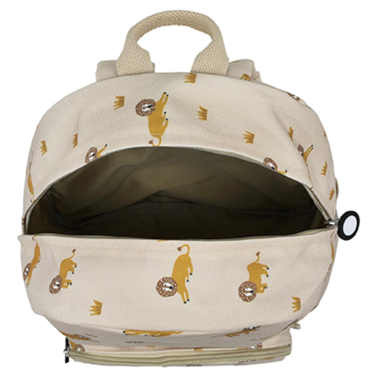 Beutel mit aufgedrucktem Motiv LIVELY LION Trixie gelb