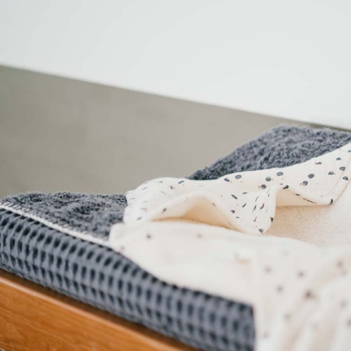 Bezug Wickelauflage Amsterdam Koeka bluestone