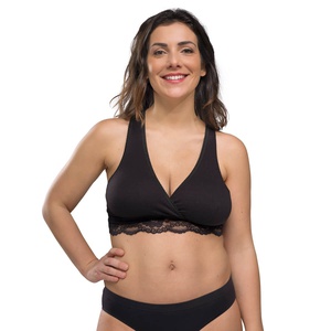 BH für Schwangerschaft und Stillzeit Bio-Cache-Coeur M Carriwell Schwarz