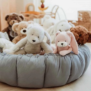 Bloom Dusty blue Organic Babymat