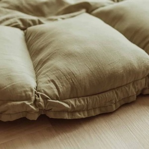 Bloom Meadow Green Organic Babymat