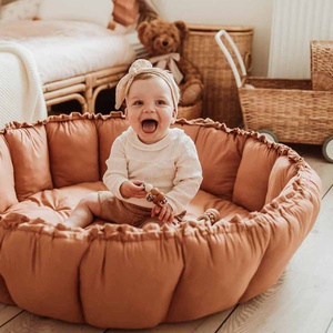 Bloom Tawny Brown Organic Babymat