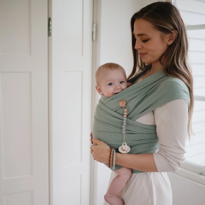 Blumenarmband Pack 3 Mushie Cambr.Blue Clementine Nat.  