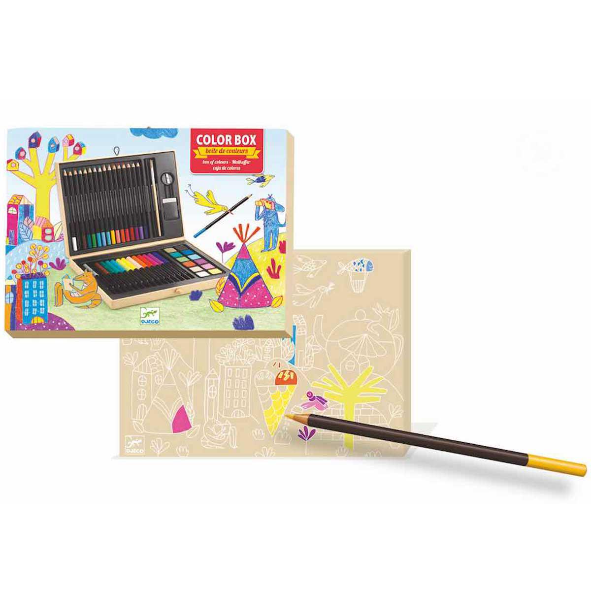 Boîte de couleurs-petite LES COULEURS POUR LES GRANDS Djeco