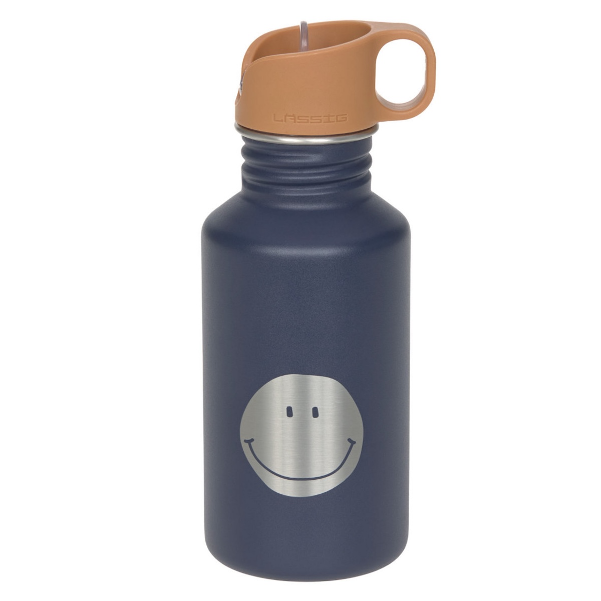 Bottle Stainless Steel Little Gang Smile navy