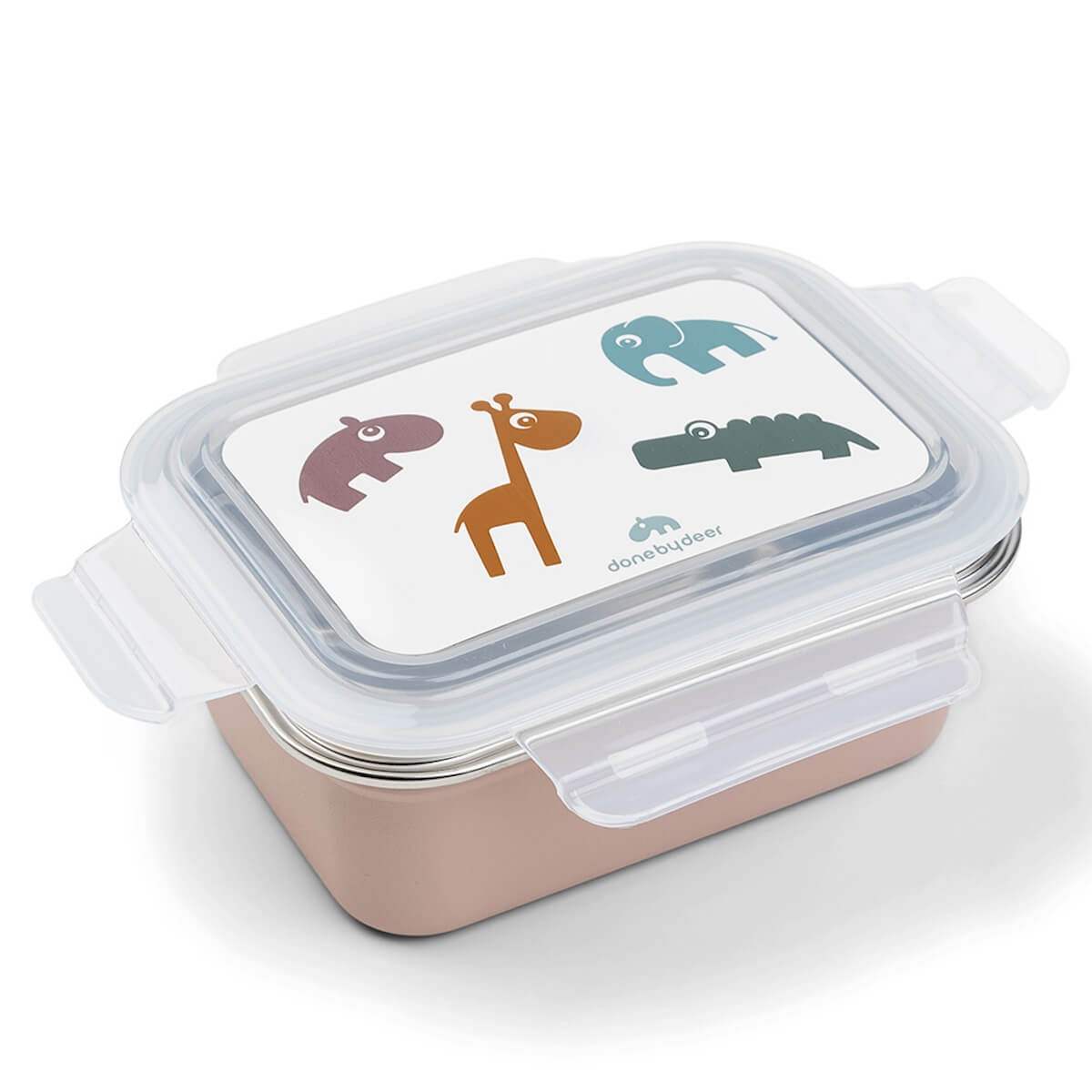 Brotdose Edelstahl Deer Friends Done by Deer Powder