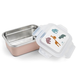 Brotdose Edelstahl Deer Friends Done by Deer Powder