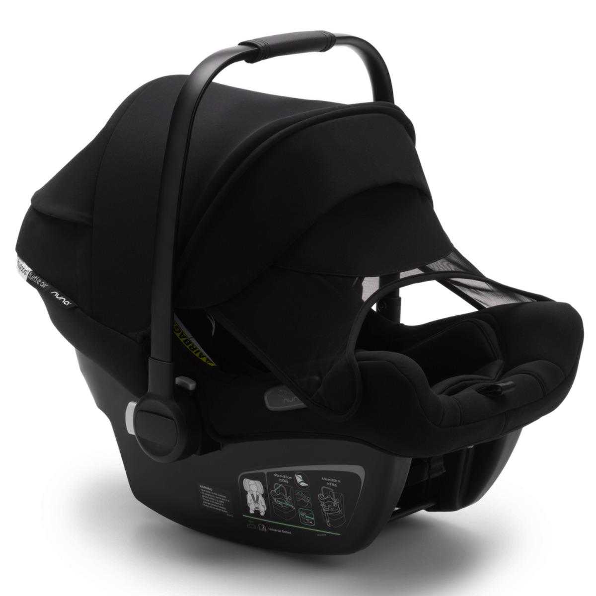 Bugaboo-Autositz TURTLE AIR by Nuna schwarz