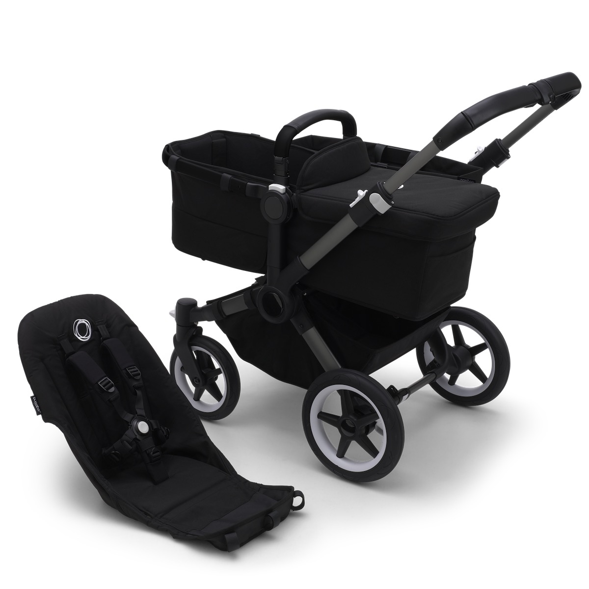 Bugaboo Donkey 5 Basis GRAPHITE/ MIDNIGHT BLACK