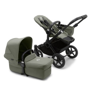 Bugaboo Donkey 5 Mono complete BLACK/FOREST GREEN-FOREST GREEN