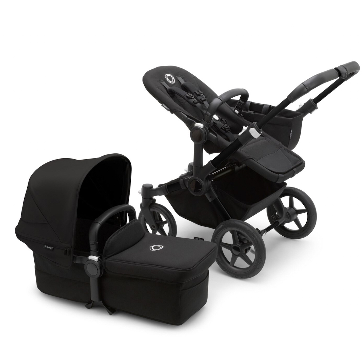 Bugaboo Donkey 5 Mono complete BLACK/MIDNIGHT BLACK-MIDNIGHT BLACK