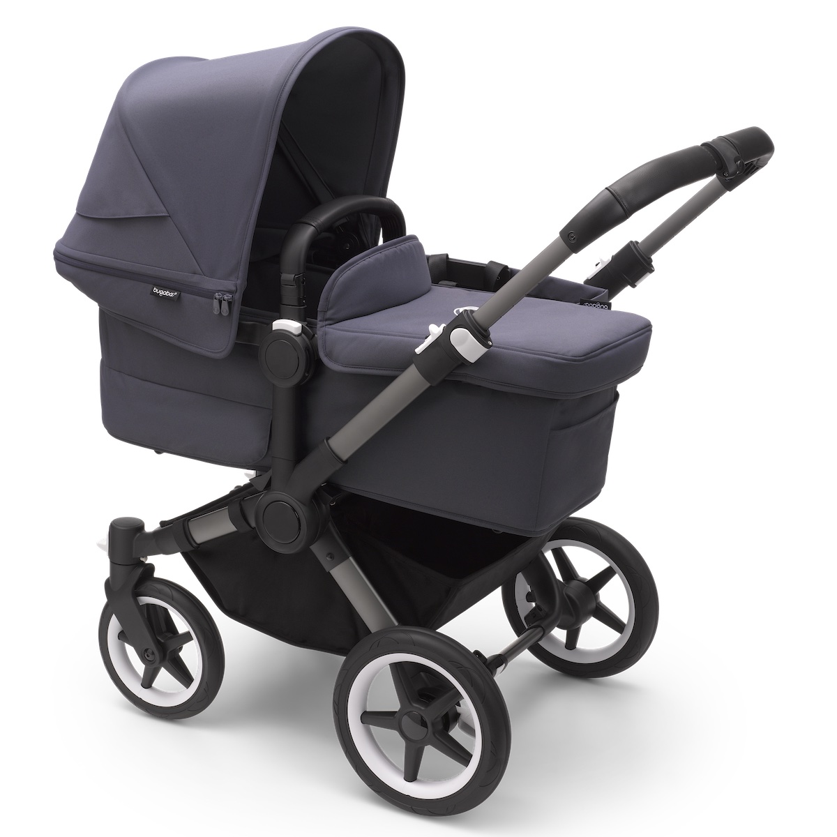 Bugaboo Donkey 5 Mono complete GRAPHITE/STORMY BLUE-STORMY BLUE