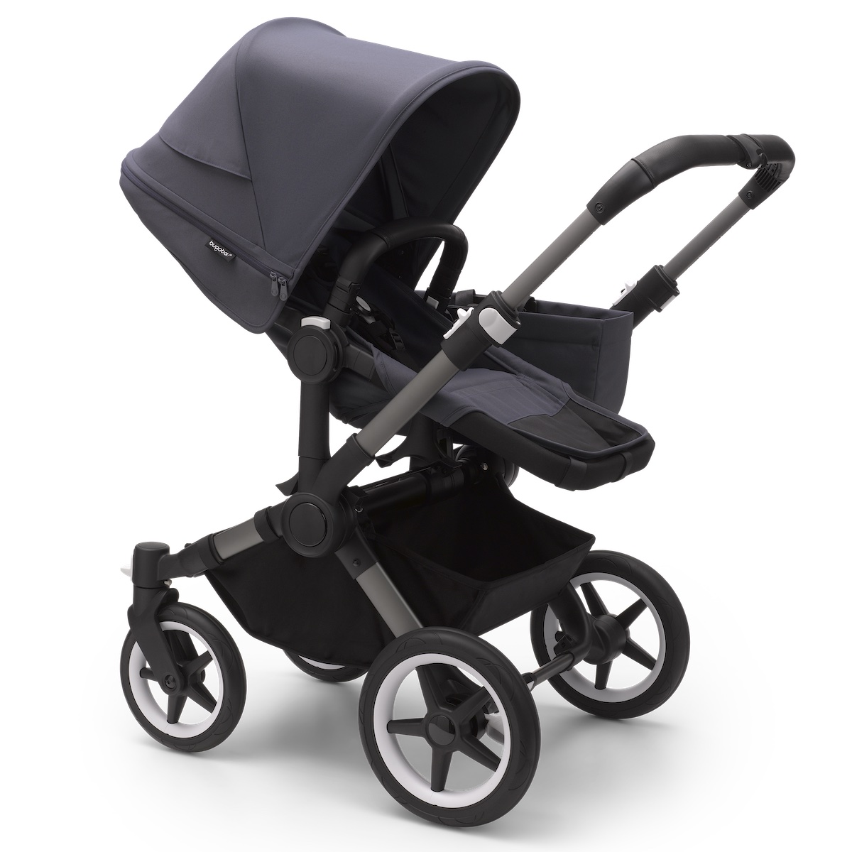 Bugaboo Donkey 5 Mono complete GRAPHITE/STORMY BLUE-STORMY BLUE