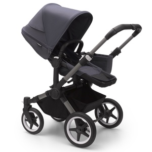 Bugaboo Donkey 5 Mono complete GRAPHITE/STORMY BLUE-STORMY BLUE