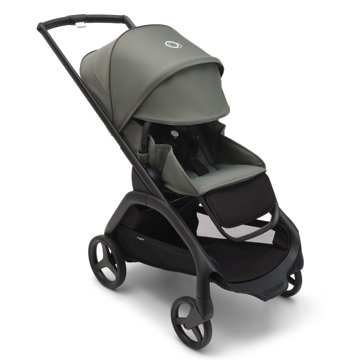 Bugaboo Dragonfly negro- verde bosque - verde Bosque Komplettkinderwagen 