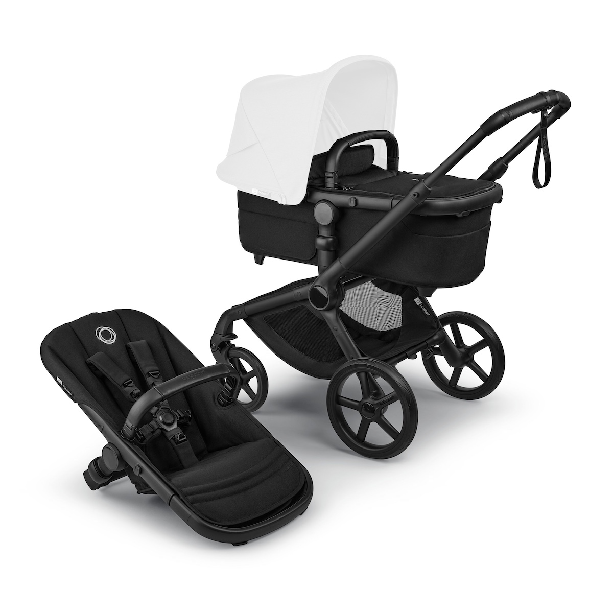 Bugaboo FOX5 Renew Black Heritage Kinderwagengestell black