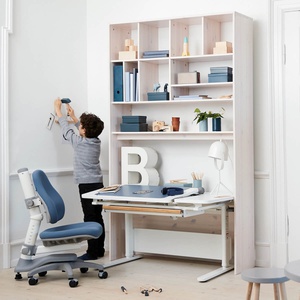 Bürstendichtung für Schreibtisch STUDY Flexa grau