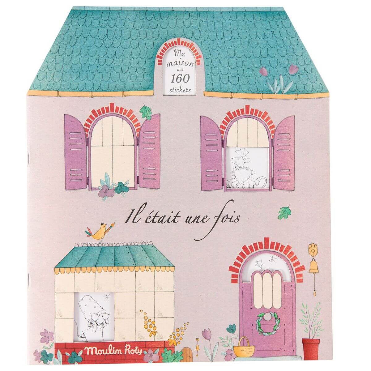 Cahier stickers Il était une fois - 20 pages (emb/6)