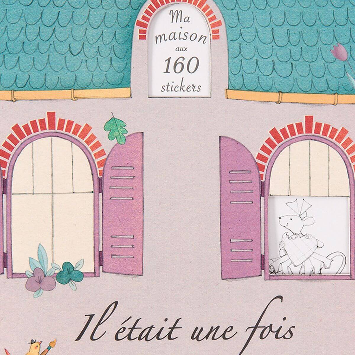 Cahier stickers Il était une fois - 20 pages (emb/6)