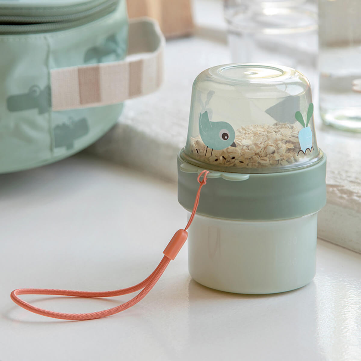 Caja alimentos doble S Birdee Arena Done by Deer