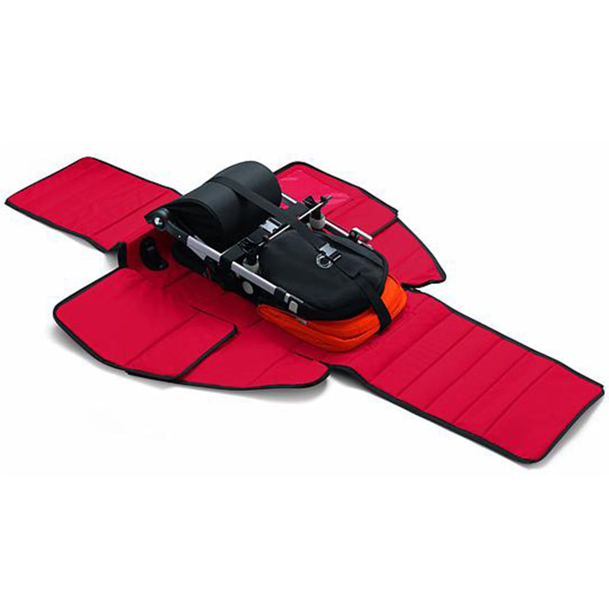 CAMELEON/BUFFALO/DONKEY by Bugaboo Komfort-Tragetasche für Kinderwagen Schwarz/Rot