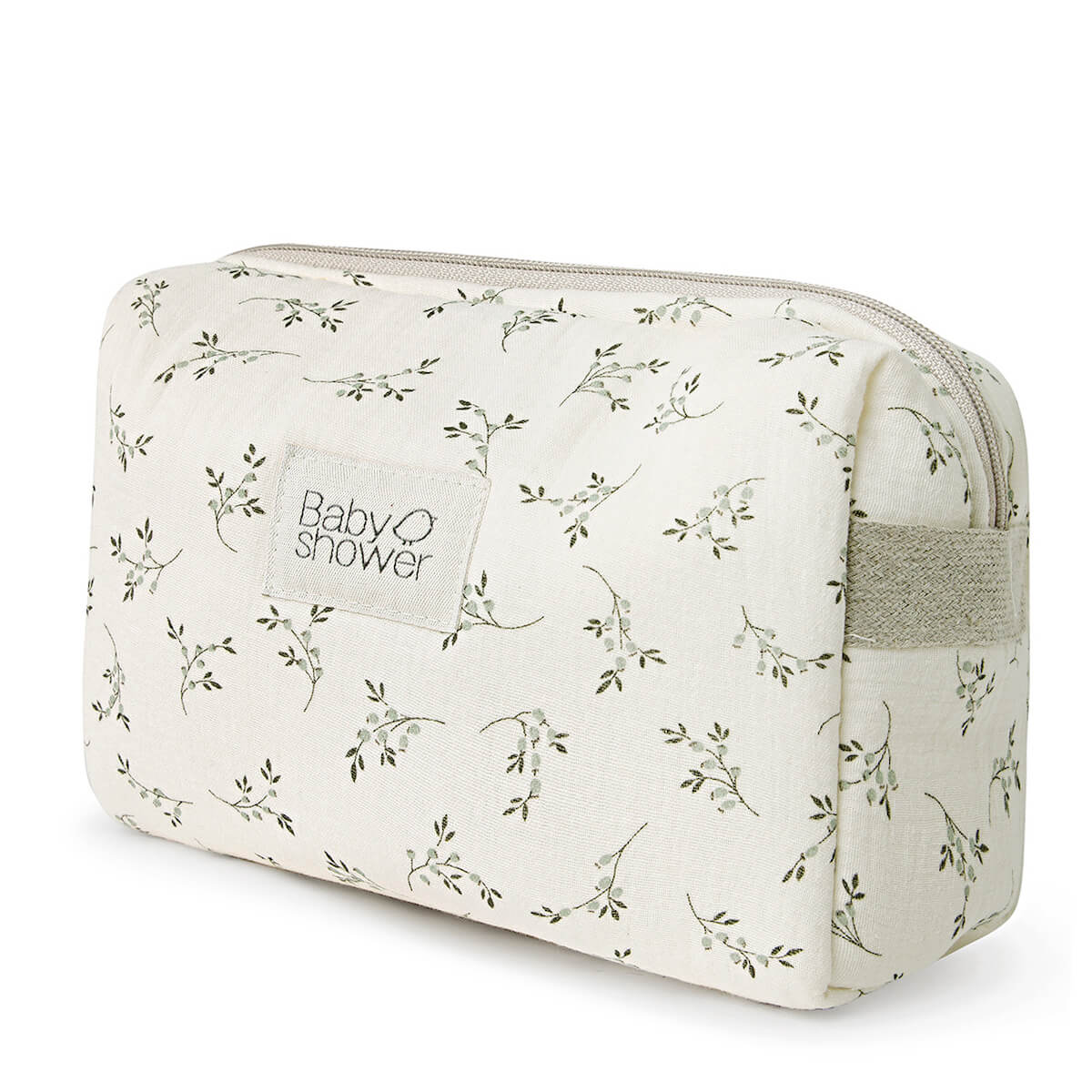 CAMILA TOILETTENBEUTEL olive bloom