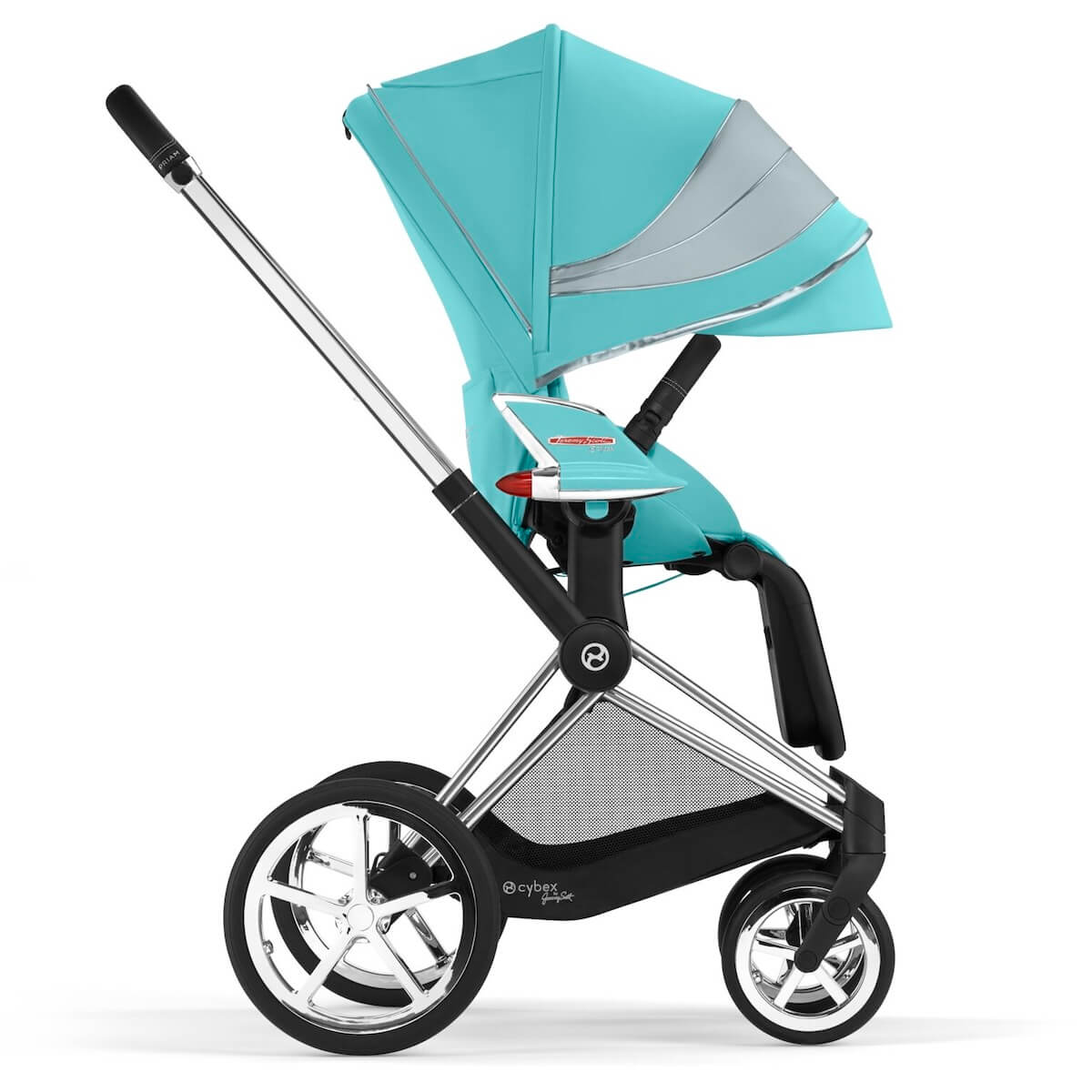 Carrito completo PRIAM Cybex Jeremy Scott light blue