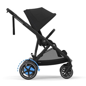 Carrito eGAZELLE S black BP Cybex Moon Black-black