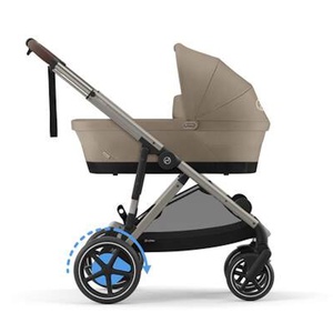 Carrito eGAZELLE S taupe BP Cybex Almond Beige-beige