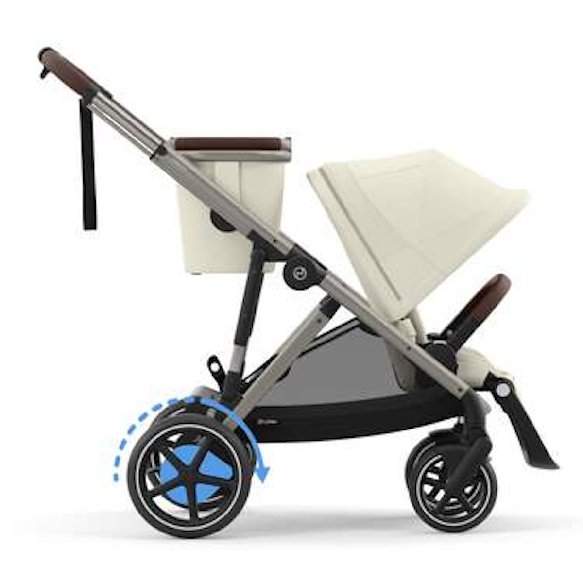 Carrito eGAZELLE S taupe BP Cybex Seashell Beige-light beige